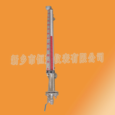 磁翻板液位計只顯示紅色怎么回事？